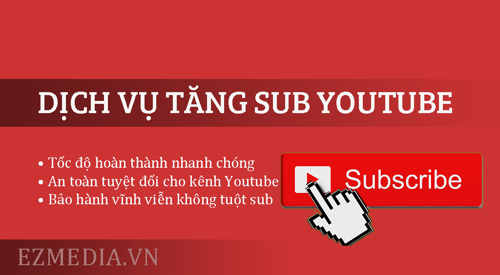 Dịch Vụ Tăng, Mua Sub Youtube Uy Tín Giá Rẻ ❤️️ 2023