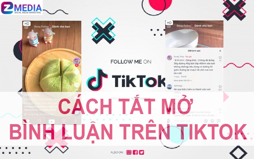 Làm thế nào để tắt nhận xét trên video Tiktok?